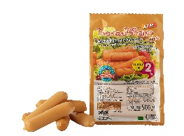 ไส้กรอกไก่รมควันหนังกรอบ ตรา AFM