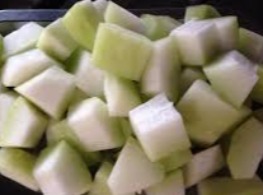 ฟักแฟงแก่หั่น