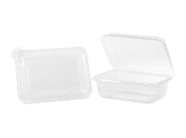 กล่องเวฟใสพร้อมฝา 1 ช่อง ขนาด 750 ml.