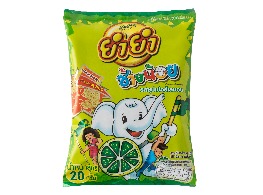 บะหมี่กึ่งสำเร็จรูปช้างน้อยรสซุปเปอร์เลมอน ตรา ยำยำ