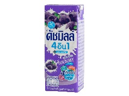 นมเปรี้ยวพร้อมดื่ม รสบลูเบอร์รี่ ตรา ดัชมิลล์