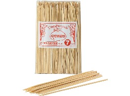 ไม้เสียบอาหาร 7 นิ้ว  ตรา ถุงทอง