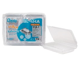 กล่องใส OPS ฝาล็อค BL-4HA ตรา Benly