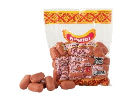 ไส้กรอกไก่ (ไส้กรอกแดงในตำนาน) ตรา แหลมทอง