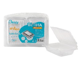 กล่องใส OPS ฝาล็อค BL-1HA ตรา Benly