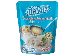น้ำก๋วยเตี๋ยวสำเร็จรูปเข้มข้น (น้ำใส) ตรา ฟ้าไทย