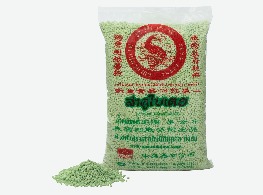 สาคูเม็ดเล็ก (สีเขียว) ตรา ปลามังกร