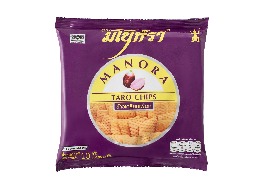 ขนมข้าวเกรียบเผือก ตรา มโนห์รา