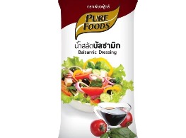 น้ำสลัดบัลซามิก ตรา เพียวฟู๊ด