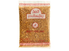 กระเทียมเจียว ตรา โชคดี