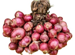 หอมแดง (แบบมัด)