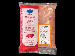 หมูหมักน้ำมันงาปรุงรสแช่แข็ง ตรา ไทยฟู้ดส์