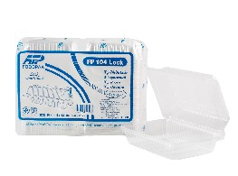 กล่องใส OPS ฝาล็อค FP-104L ตรา FOODPAK
