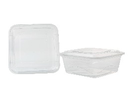 กล่องเวฟใสพร้อมฝา 1 ช่อง ขนาด 1520 ml.