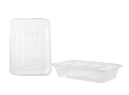กล่องเวฟใสพร้อมฝา 1 ช่อง ขนาด 500 ml.