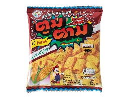 ขนมข้าวโพดอบกรอบรสบาร์บีคิว ตรา ตูมตาม