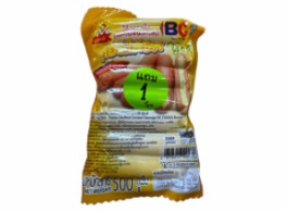 ไส้กรอกไก่รมควันหนังกรอบ สอดไส้ชีส ตรา BCF