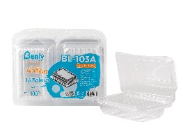 กล่องใส OPS ฝาล็อค BL-103A ตรา Benly