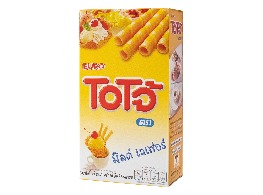 ขนมเวเฟอร์ชนิดแท่งสอดไส้ครีมรสนม ตรา โอโจ้