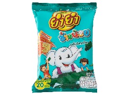 บะหมี่กึ่งสำเร็จรูปช้างน้อยรสโนริสาหร่าย ตรา ยำยำ