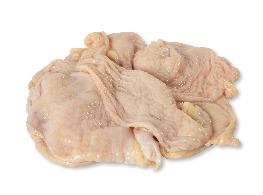 หนังไก่+กล่องโฟม