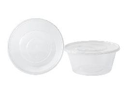 ถ้วยเวฟใสพร้อมฝา ขนาด 750 ml.