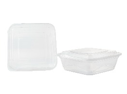 กล่องเวฟใสพร้อมฝา 1 ช่อง ขนาด 1220 ml.