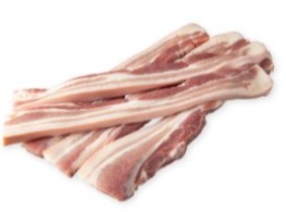 หมูสามชั้นแล่เส้น