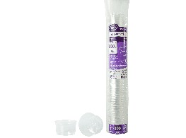 ถ้วยไอศกรีมพลาสติก GPPS ใส 100 กรัม  ตรา EPP