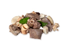 เครื่องในหมูรวม+กล่องโฟม