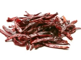 พริกชี้ฟ้าแห้ง เด็ดขั้ว