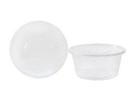 ถ้วยเวฟใสพร้อมฝา ขนาด 800 ml.