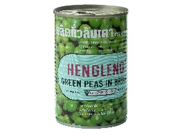 ถั่วลันเตากระป๋อง ตรา Hengleng