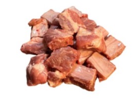 ซี่โครงกลางสับ+กล่องโฟม