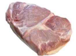 หมูสองชั้นแผ่น+กล่องโฟม