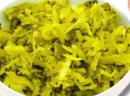 ผักกาดดอง (หั่นฝอย)