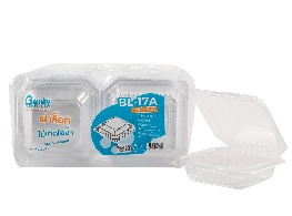 กล่องใส OPS ฝาล็อค BL-17A ตรา Benly