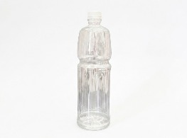 ขวดพลาสติกใสทรงโออิชิพร้อมฝา 1,000 ml.