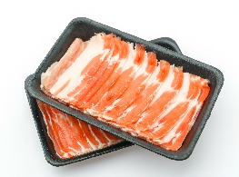 หมูสามชั้นสไลซ์แช่แข็ง ตรา CP