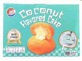 ขนมเค้กสอด ตรา SH (ไส้มะพร้าว)