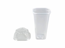 แก้วคอนโดพร้อมฝา ขนาด 20 ออนซ์