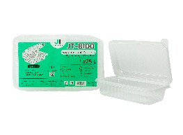 กล่องใส PP ฝาล็อค JT-B100 ขนาด 650ml. ตรา JT