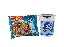 บะหมี่กึ่งสำเร็จรูป รสหมูสับต้มยำ ตรา ไวไว