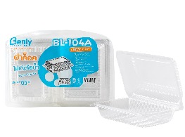 กล่องใส OPS ฝาล็อค BL-104A ตรา Benly