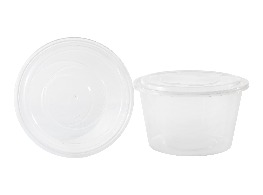 ถ้วยเวฟใสพร้อมฝา ขนาด 1500 ml.