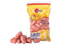 ไส้กรอกคอกเทลไก่ ตรา ไก่แสงทอง