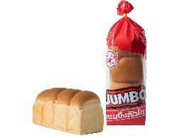 ขนมปังหัวโต (หัวกะโหลก) แบบไม่หั่น ตรา JUMBO