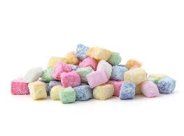 แป้งขนมกรอบแก้ว (คละสี)