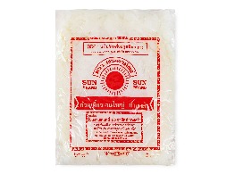 เส้นใหญ่ ตรา พระอาทิตย์ (ห่อสีแดง)