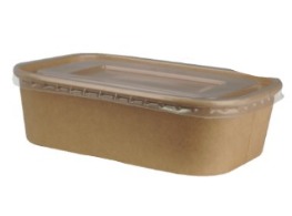 ถ้วยกระดาษคราฟท์พร้อมฝา PP (ZF580)